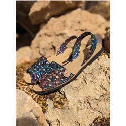 AB.Zapatos · 320-95 · azul+PELLE ARBOL (150) Negro АКЦИЯ