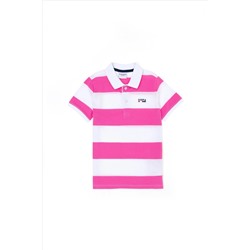 Erkek Çocuk Pembe Polo Yaka Tişört