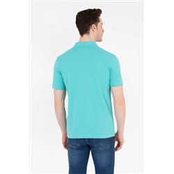 Erkek Mint Polo Yaka Tişört