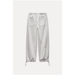 ZW COLLECTION LOOSE FIT LOW-RISE JEANS