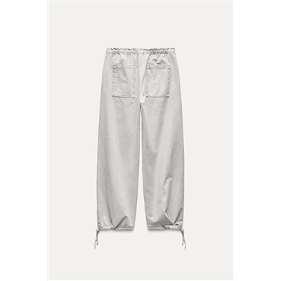 ZW COLLECTION LOOSE FIT LOW-RISE JEANS