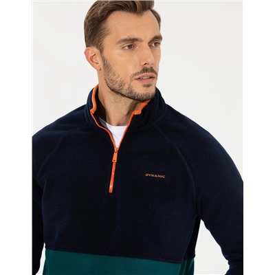 Lacivert Regular Fit Polar Sweatshirt