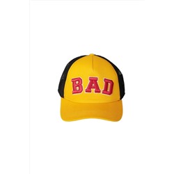 Bad Bear, Unisex Sarı Fileli Şapka 19.02.42.006