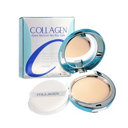 Collagen Two Way Cake SPF25 PA++ (Including Refill) #13, Увлажняющая компактная пудра с коллагеном