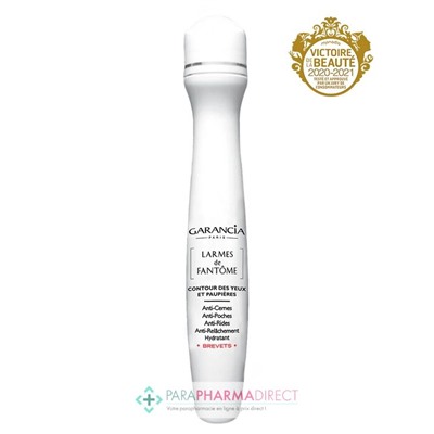 Garancia Larmes de Fantôme Paupières & Contour des Yeux Anti Cernes 10ml + 1 Diabolique Tomate Crème d'Eau 6ml OFFERTE