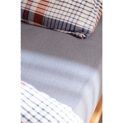 Boussy King Size %100 Pamuk Flanel Nevresim Takımı - Lacivert