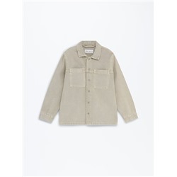 Denim overshirt