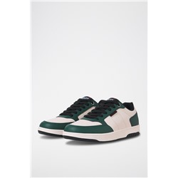 Zapatillas Verde oscuro y blanco
