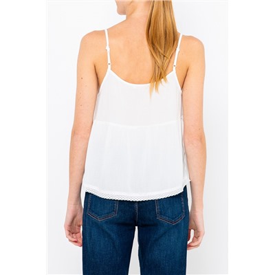 Camiseta de tirantes Blanco roto