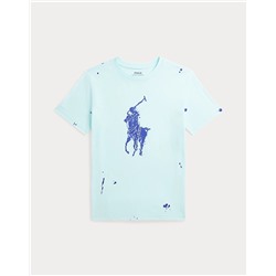 Big Pony Paint-Splatter-Print Cotton Tee Save your Wishlist Boys 8-20
