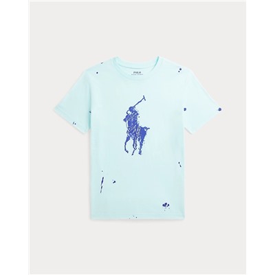 Big Pony Paint-Splatter-Print Cotton Tee Save your Wishlist Boys 8-20