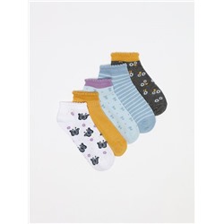 PACK OF 5 PAIRS OF PRINTED SOCKS