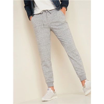 Mid-Rise Vintage Street Jogger Pants for Women