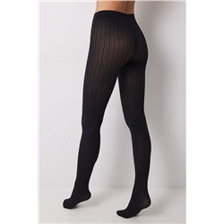 Panty textura negro