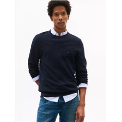 Structured Crewneck Sweater