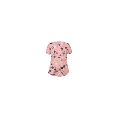 UA Botanical Beauty Pink Me Scrub Top