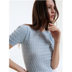 Bluse mit Lochstickerei