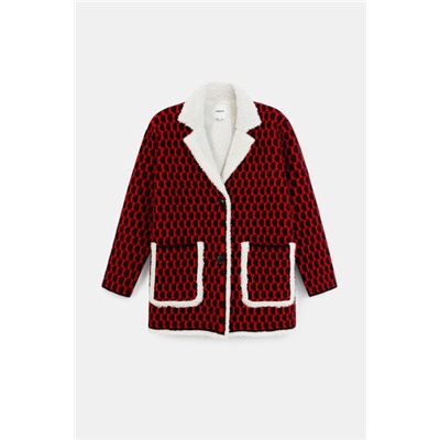 Chaqueta tricot borreguito