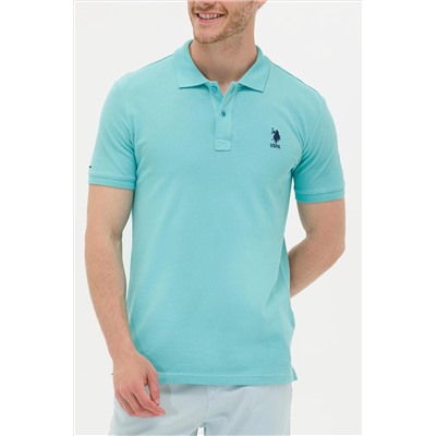 Erkek Mint Basic Polo Yaka Tişört