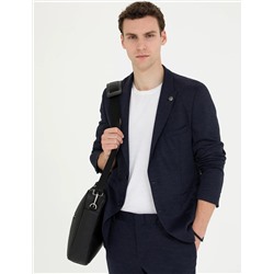 Lacivert Ekstra Slim Fit Spor Takım Elbise
