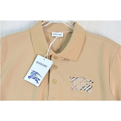 Мужская  хлопковая футболка-поло  Burberr*y