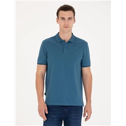 İndigo Slim Fit Polo Yaka Basic Tişört