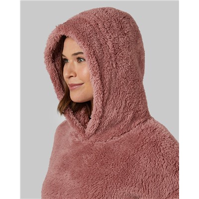 WOMEN'S SOFT SHERPA PULLOVER HOODIE