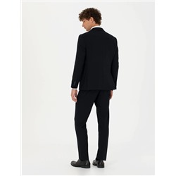 Yelekli Lacivert Ekstra Slim Fit Takım Elbise