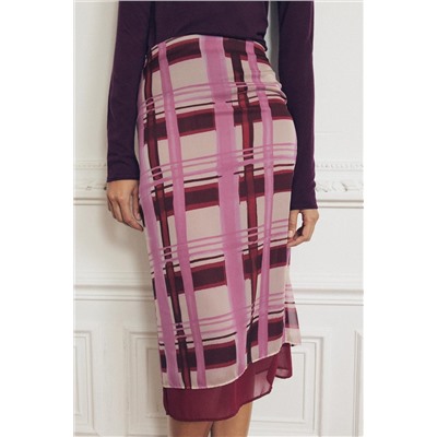 ZW COLLECTION PRINTED SKIRT