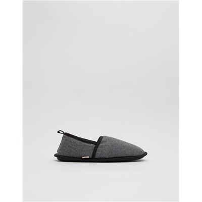 Slippers, Men, Grey