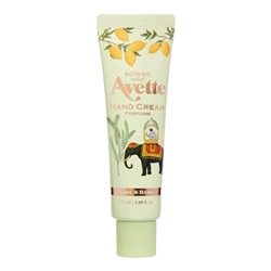 TONYMOLY AVETTE BOTANIC RELIEF LIME&amp;BASIL HAND CREAM Парфюмированный крем для рук c ароматом лайма и базилика 50мл