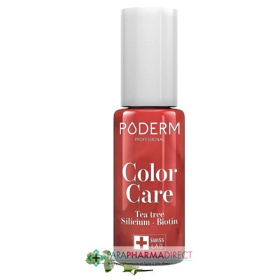 Poderm Vernis Tea Tree Color Care Or Rose Brillant n°217 8ml