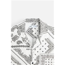 CAMISA ESTAMPADO GEOMÉTRICO