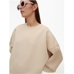 Sweatshirt aus Foam-Jersey