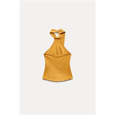 DRAPED STRETCH TOP