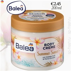 Bodycreme Summer Sunset, 200 ml