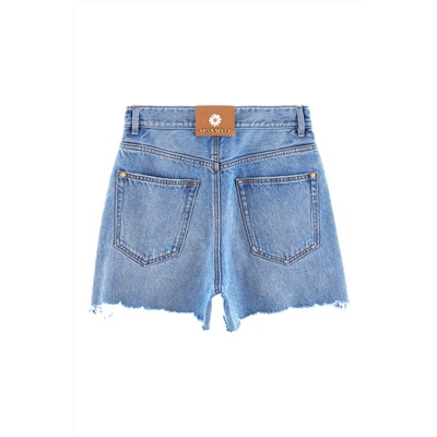 Short vaquero Azul