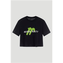 Crop top Negro