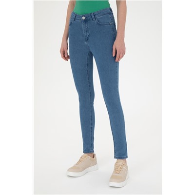 Kadın Açık Mavi Toothpick Fit Jean Pantolon