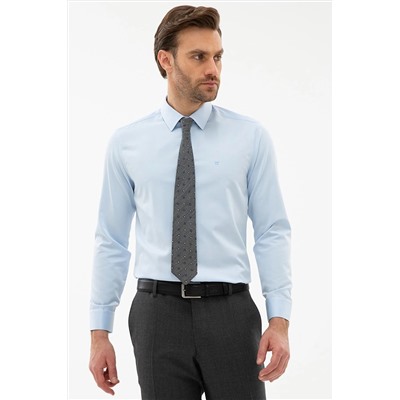 Pierre Cardin Açık Mavi Slim Fit Basic Gömlek G021GL004.000.1111984