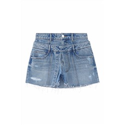 Short vaquero Azul claro