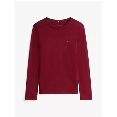 Long-Sleeve Crewneck Favorite T-Shirt