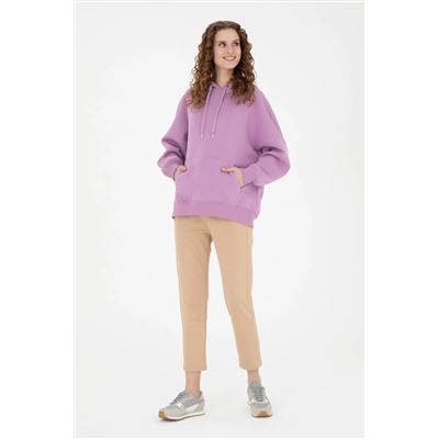 Kadın Lila Sweatshirt