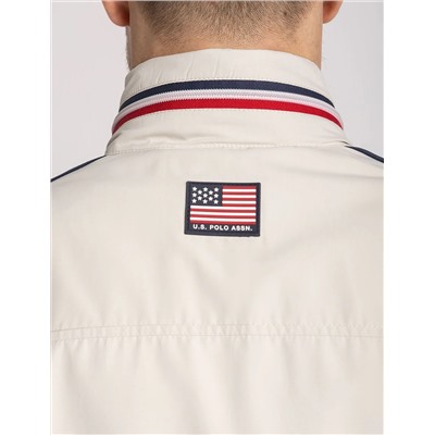 SIGNATURE STRIPE STOW HOOD JACKET