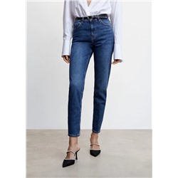 Jeans mom confort tiro alto -  Mujer | MANGO OUTLET España