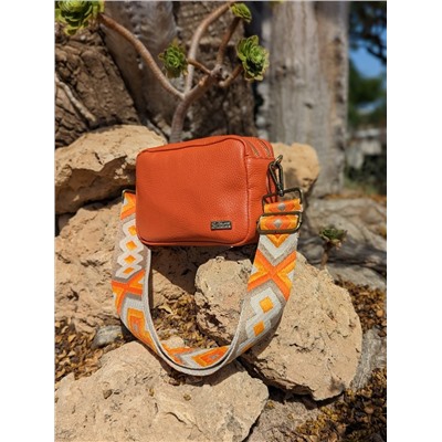 Pelle 21-20 (370) naranja - CINTURON BOLSOS (150)-6 (19) АКЦИЯ