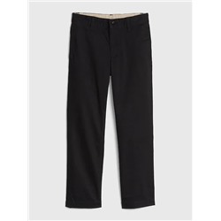 Kids Uniform Relaxed Fit Khakis with Gap Shield