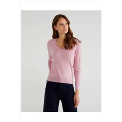 United Colors of Benetton Benetton V Yaka Merino Kazak 312141002D4488-5T9