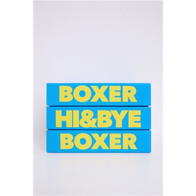 Pack 2 bragas bóxer rosa, azul