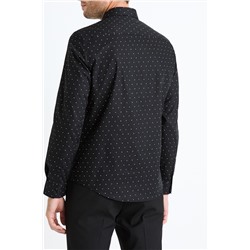 Camisa slim fit - Negro